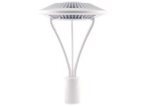 RAB ALED5T78W/BL Area Light Post Top 78W LED Cool Bilevel Type V White