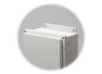 Fibox AMFL16 JIC16" Mounting Flanges with 10-32 S.S. Screws