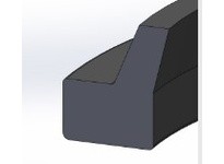 Dichtomatik ANS0812 WIPER AN STYLE POLYURETHANE 92 DURO | Industrial Supplies