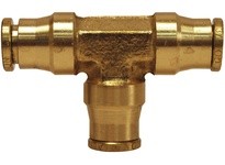 DIXON AQ64DOT4 BRASS DOT UNION TEE 1/4" | YarinInd