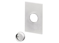 Hubbell Wiring AR1W ROTARY DIMMER PLATE KIT WH