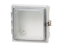 Fibox AR884CHSSLT JIC 8 x 8 x 4 Hinged Transparent Cover | Stainless Steel Latch