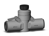 SMC AS4002FG-12A FLOW CONTROL