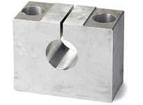 Thomson Linear ASBM08 Shaft Support, End Support, Low Profile, Aluminum, Use with 8 mm Diameter Shaft