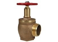 Dixon AV5-250NYFD 500# Brass Angle Hose Valve