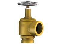 Dixon AVGF250 Domestic Brass Angle Hose Valve Grooved Inlet