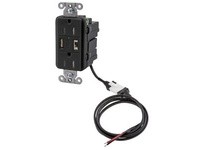 Hubbell Wiring AVPS15BK ISTATION P-SUP5VDCDUP 15AMPUSB-CHRBK