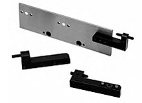 Te-Co AWS6031 AccuSnap Modular Workstops, 8-32 UNC Thread Size, 6" Vise Size, Workstop Applications, 0.312" Hole Spacing, Alumin