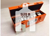 ACCUSHIM SLOTTED SHIMS B-MINI B (3"x3") 304 STAINLESS STEEL | YarinInd