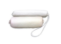 MBT B10PSN Boom pillows float around in bilges or sumps and skim oil off of water. An inner sleeve outer net and steel o-ring co
