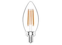 RAB B11-5-E12-940-F-C DECORATIVE 500 LUMENS B11 5W BASE E12 90CRI 4000K FILAMENT CLEAR