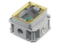 Hubbell Wiring B243641 1-G RECT CAST FB DEEP FULL ADJ BRS 1" | Industrial Supplies