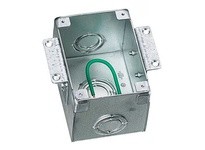 Hubbell Wiring B2481 1-G RECT STEEL WOOD FB SEMI ADJ | Industrial Supplies