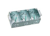 Hubbell Wiring B2483 3-G RECT STEEL WOOD FB SEMI ADJ | Industrial Supplies