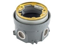 Hubbell Wiring B2503 RND CAST FB CAST DEEP FULL ADJ BRS 3/4KO