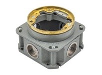 Hubbell Wiring B2536 RND CAST FB CAST DEEP FULL ADJ BRS | Quality Supplies