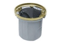 Hubbell Wiring B2588 RND CAST WOOD FB SEMI ADJ BRS