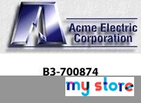 ACME Electric B3-700874 COVER