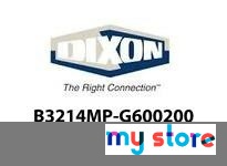 Dixon B3214MP-G600200 6x2" CLAMP ECC RED 304 | YarinInd