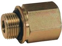 Dixon B3455-6-6 British Thread Adapter Female NPTF x Male BSPP