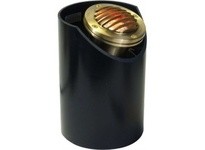 Orbit B5012AP BRASS MR16 WELL LIGHT W/ LOUVER