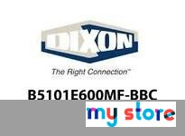 Dixon B5101E600MF-BBC 8 Inch Sanitary Butterfly Valve | High-Quality Industrial Valve