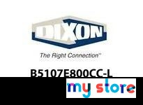 Dixon B5107E800CC-L 8" B5107 EPDM CLAMP ENDS LOCKOUT PULL HANDLE