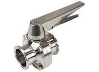 Dixon B5107S200CC-C B5107-Series Butterfly Valve with Trigger Handle Clamp End