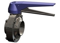 Dixon B5115S300BB-C B5115 Series Butterfly Valve with Trigger Handle Weld End