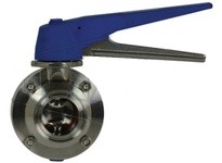 Dixon B5116S400CC-C B5116-Series Butterfly Valve with Trigger Handle Clamp End