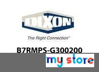 Dixon B7RMPS-G300200 3x2 Clamp Red Short Outlet Tee 304 | Industrial Supplies