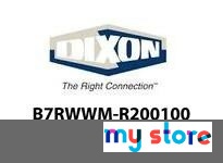 Dixon B7RWWM-R200100 2X1" TEE WxWxM RED P316L | YarinInd