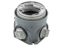 Hubbell Wiring BA2506415 CAT #B2506 W/ 4) 1 1/2" KOS ALU