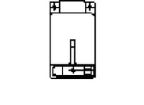 Hubbell Wiring BB201W PS IEC ANG BOX 20/30A 3/4 ALU | Industrial Supplies