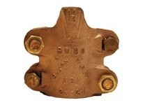 Dixon BBU14 Boss® Clamp 4 Bolt Type, 2 Gripping Fingers | Industrial Supplies