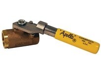 Dixon BBV100SR "Deadman" Spring Return Handle Brass Ball Valve