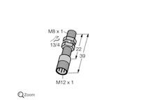 TURCK BI-1.5-EG08K-Y1-H1341 Proximity Sensor | YarinInd