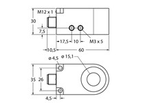 TURCK BI15R-W30-DAP6X-H1141 Proximity Sensor