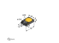 TURCK BI5-Q08-VN6X2 Proximity Sensor | High-Quality Industrial Sensor