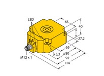 TURCK BI50U-Q80-AN6X2-H1141 Proximity Sensor | High-Quality Industrial Sensor