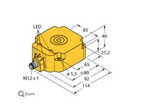 TURCK BI50U-Q80-AP6X2-H1141 Sensor