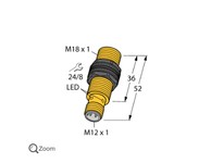 TURCK BI5U-S18-AP6X-H1141 Uprox Barrel - 1635600 | YarinInd