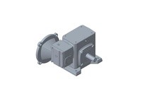 Boston Gear 30277095 H03397 BKCFWA718B-100KP-B5-GS1 WASHDOWN WORM SPEED REDUCER