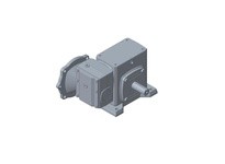 Boston Gear 30270137 F04059 BKCFWA721B-100KP-B5-GS | Washdown Worm Speed Reducer