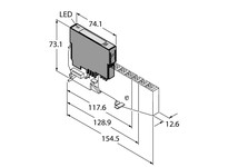 TURCK BL20-2DO-R-NO Digital Output Relay