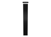 RAB BLED24YK/EC Bollard Emergency Cold 24W Warm Square 42" LBACKUP Black