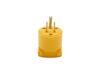 Cooper Eaton BP4867 Plug 15A 125V 2P3W Vinyl Str Yellow | Quality Supplies