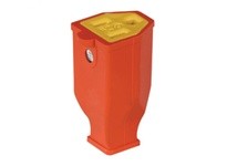 Cooper Eaton BP993O Conn 15A 125V 2P3W Str Rubber | High-Quality Industrial Supplies