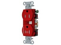 Hubbell Wiring BR15C1RTR 1/2 CONTROLLED 15A 125V B/S TR DUP R | Reliable Supplies