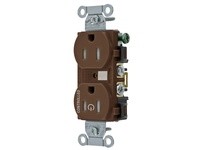 Hubbell Wiring BR15C1TR 1/2 CONTROLLED 15A 125V B/S TR DUP BR | YarinInd